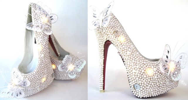 courtney stodden butterfly pearl heels with lights 2-horz
