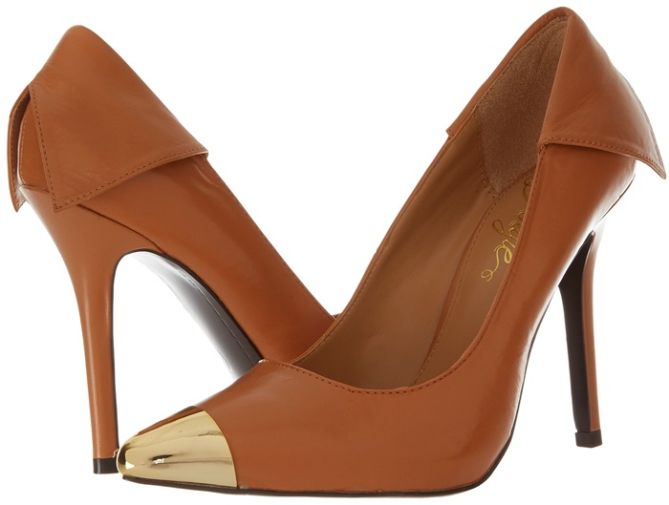 camel colored pumps