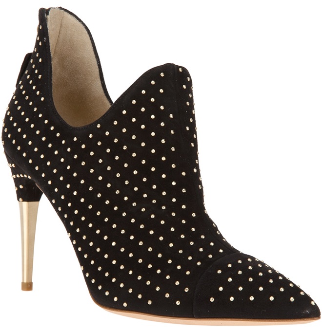 jerome rousseau charme pointed toe ankle boots
