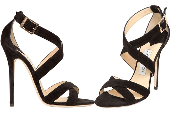 Jimmy-Choo-Suede-Criss-Cross-Sandals