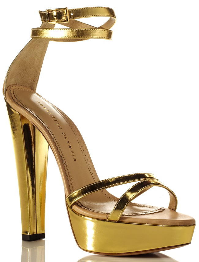 charlotte olympia tokyo gold