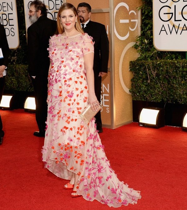 drew-barrymore-golden-globes-2014-Monique-Lhuillier