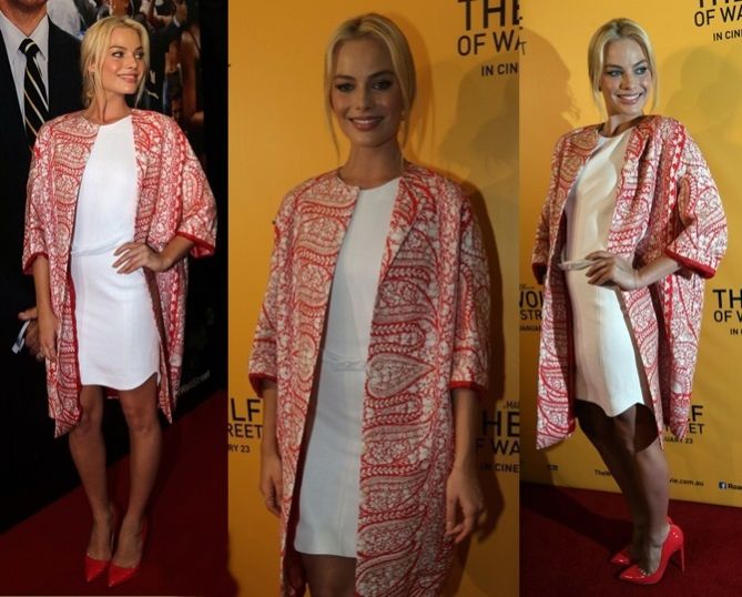 Margot Robbie at the 'The Wall Of Wallstreet' Premiere in Brisbane
