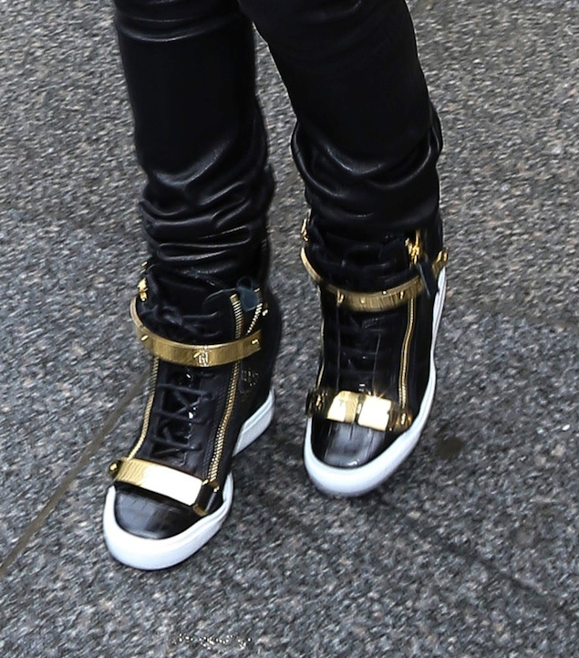 giuseppe zanotti wedge trainers