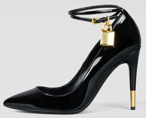 Tom Ford Padlock Ankle Strap Pumps 2