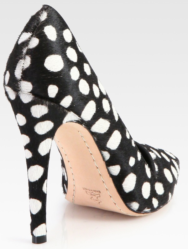 alice olivia calfhair polka dot pumps 2