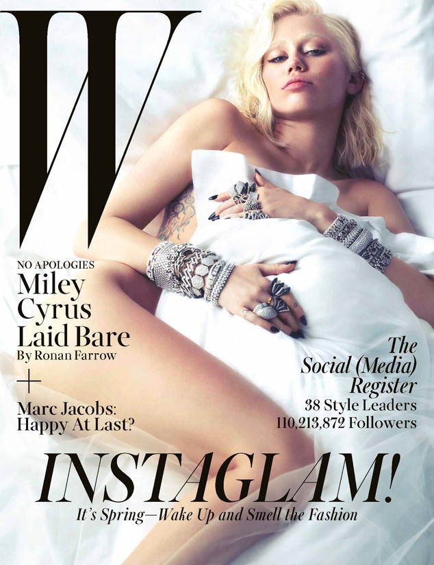 miley cyrus w magazine 1 3