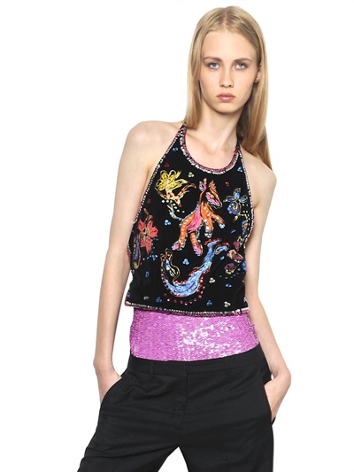 Sequined-Embroidered-Velvet-Top