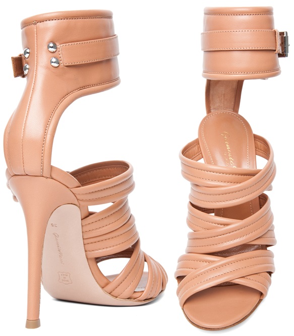 gianvito rossi nappa strappy sandals 3-horz