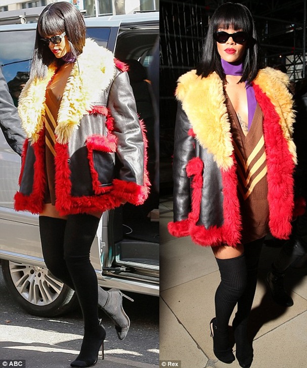 rihanna miu miu fashion week fall 2014 2