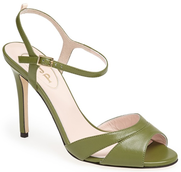 sjp anna sandals green