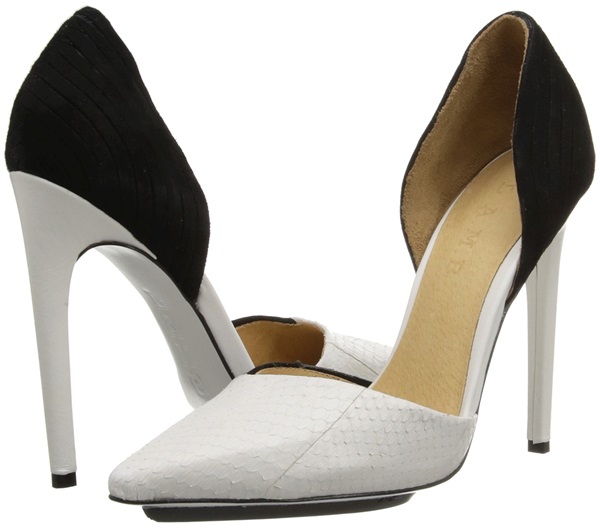 LAMB Faith Pumps black white