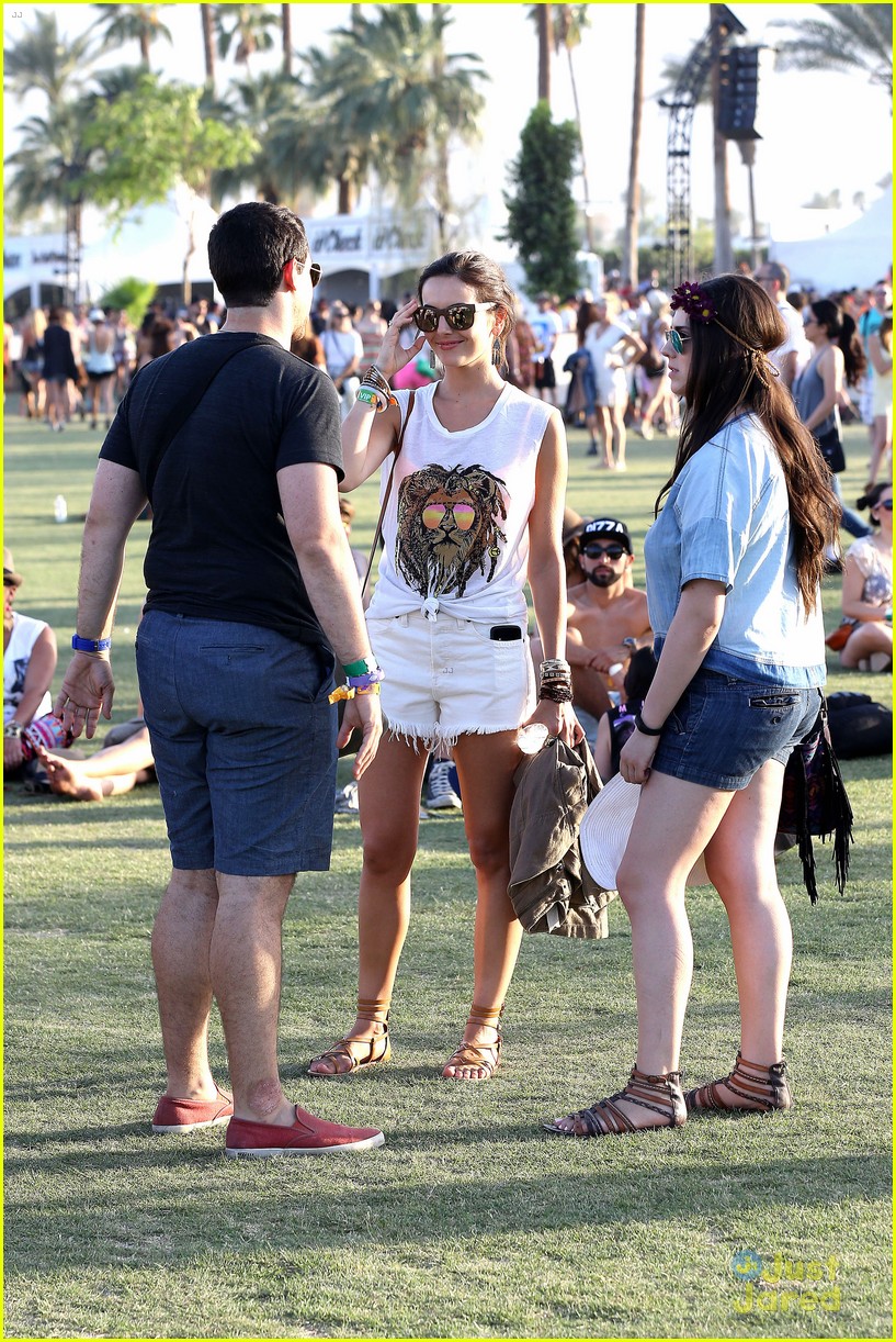 Camilla Belle rocks out at Coachella