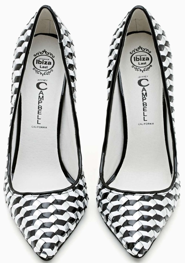 jeffrey campbell darling woven pumps