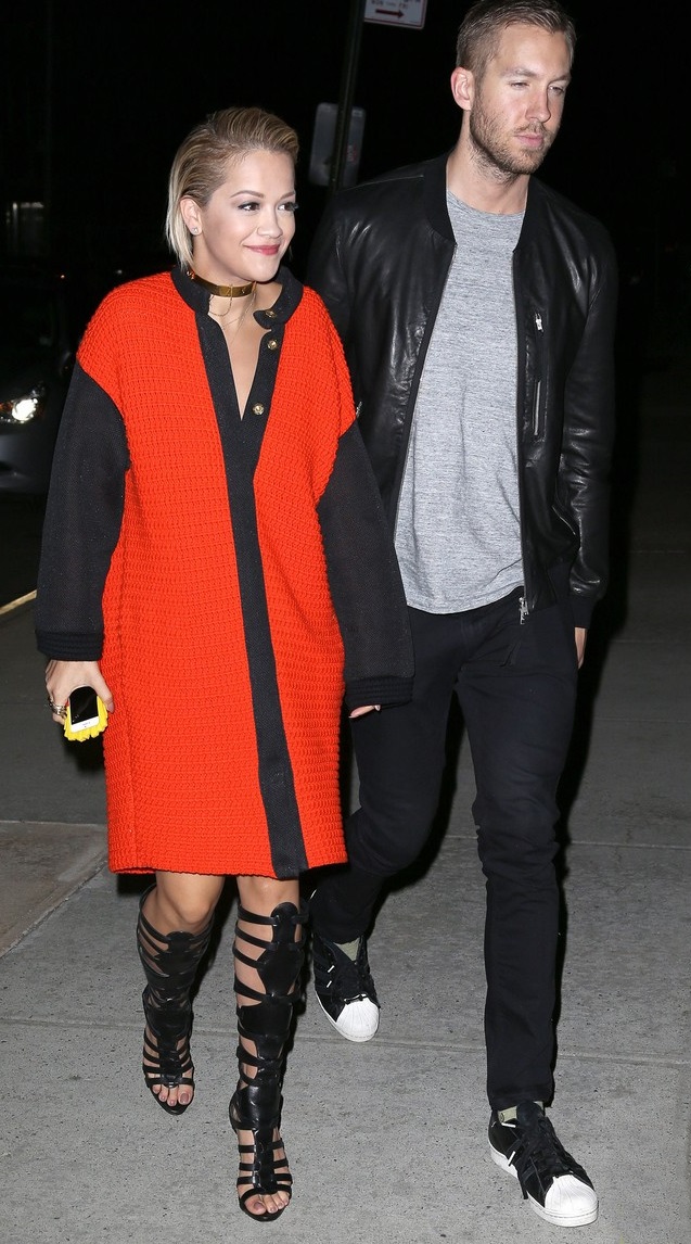 Rita Ora & Calvin Harris Enjoy A Night Out In NYC