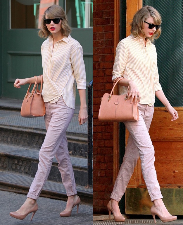 Taylor Swift Dresses For Spring Today In NYC