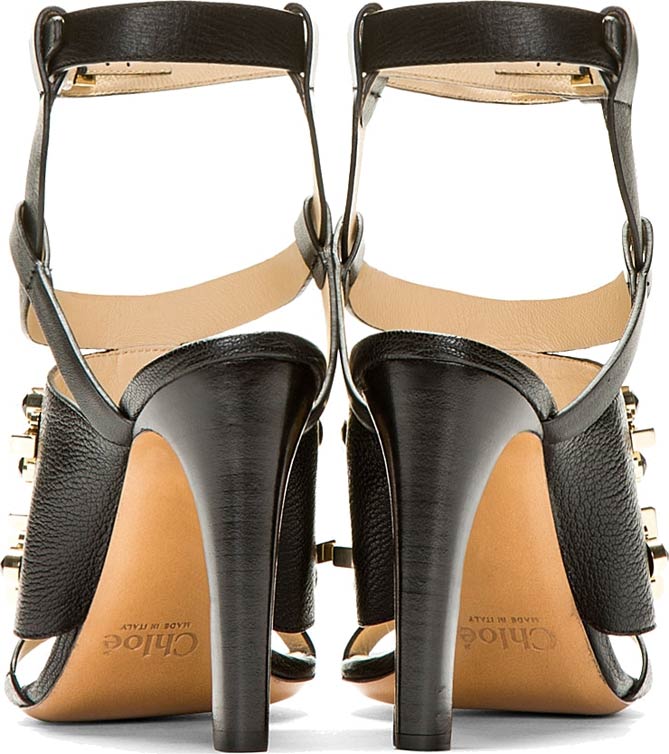 Chloe-Black-Leather-Hardware-&-Crystal-Heels-4
