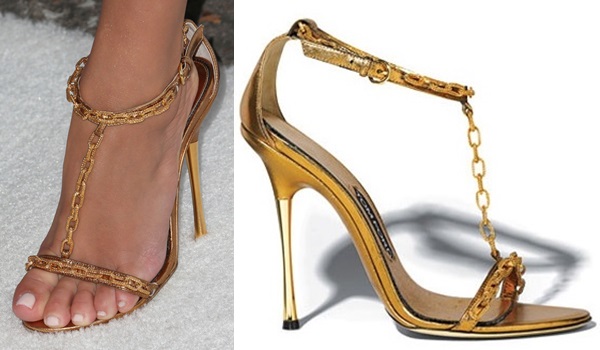 Kim-Kardashian-Tom-Ford-Gold-T-Strap-Chain-Sandals-2-horz