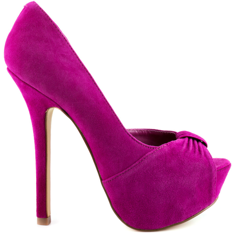 Reapping - Fuchsia Suede 2