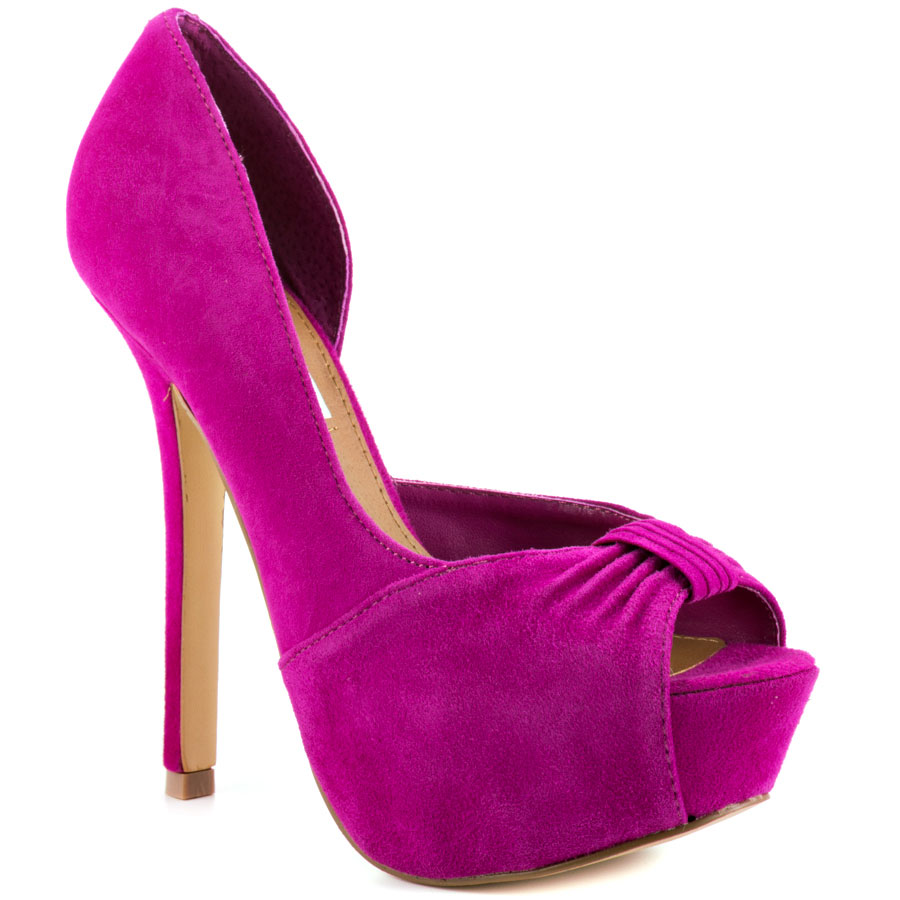 Reapping - Fuchsia Suede