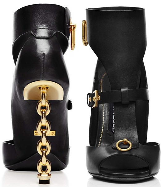 Tom Ford Gladiator Sandals with Chain Heels 2-horz