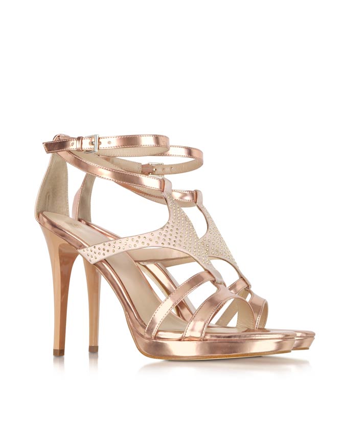 VERSACE-JEANS-Metallic-Pink-Patent-Eco-Leather-and-Satin-Crystal-Sandal-2