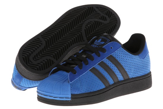 adidas superstar black blue