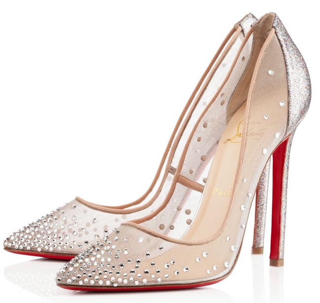 christian louboutin body nude strass