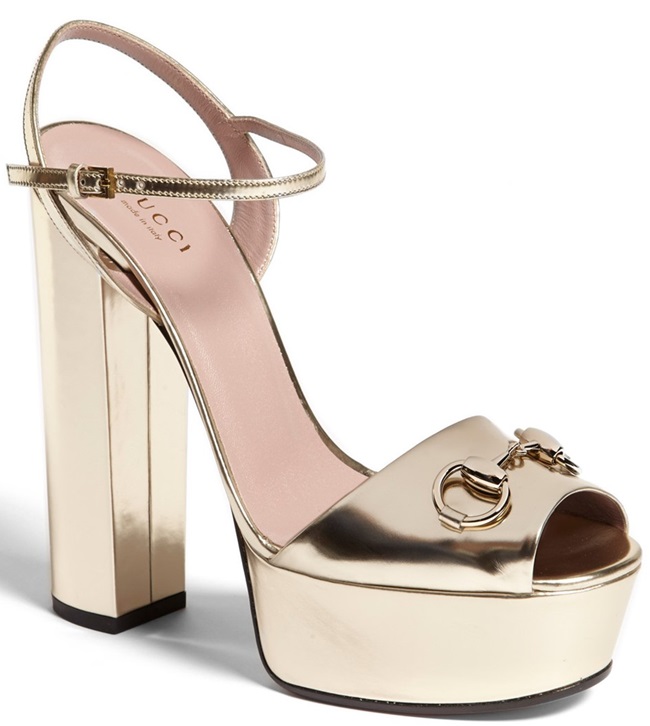 gucci claudie platform sandals