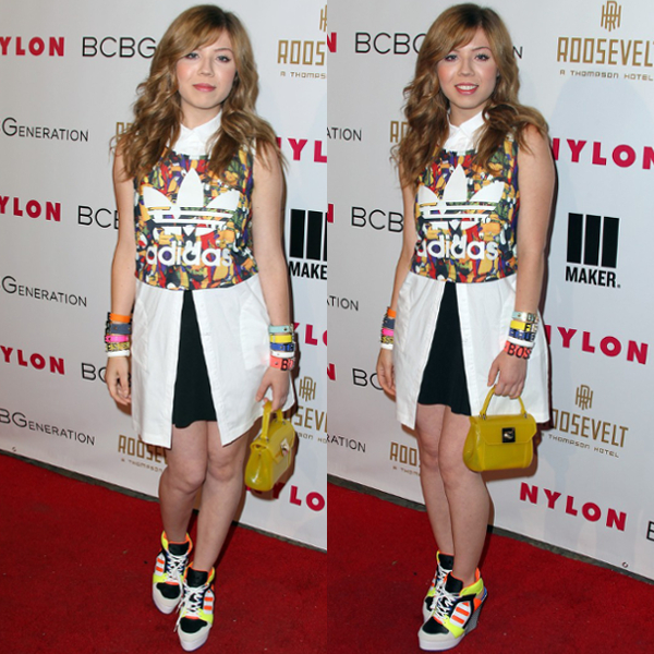 jennette-mccurdy-nylon-party-adidas-shoes