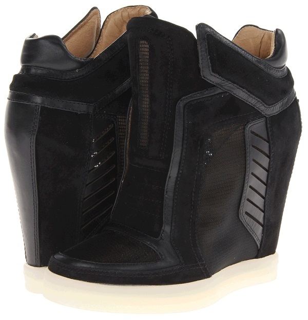 l.a.m.b. freeda black sneakers