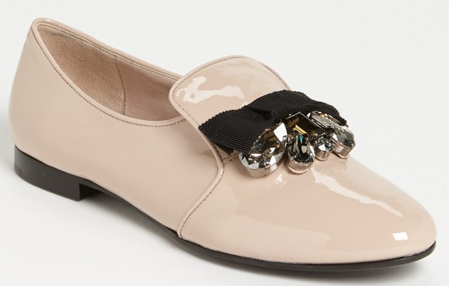 miu miu smoking loafers