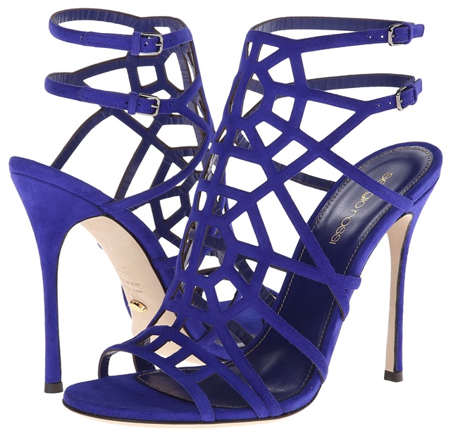 sergio rossie puzzle sandals blue