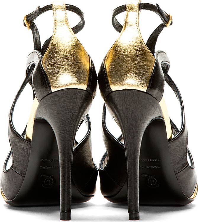 Alexander-McQueen-Black-&-Gold-Leather-Skinny-Sandals-4