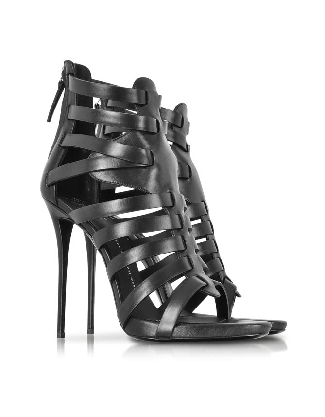 GIUSEPPE-ZANOTTI-Black-Leather-High-Heel-Sandal-2