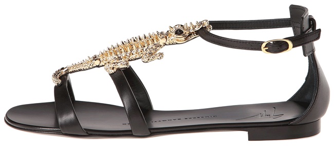 giuseppe zanotti croc detailed sandals 3