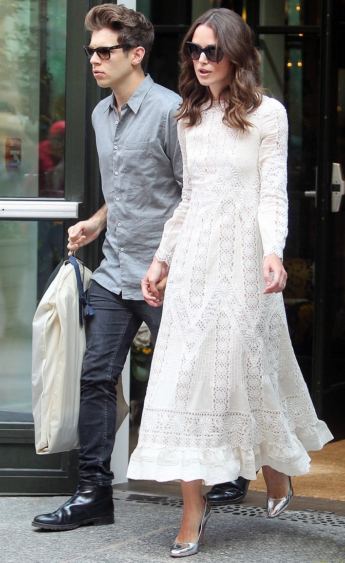 Keira Knightley and James Righton get ready for 'The Daily Show' - Part 2 **USA, Canada, Australia ONLY**