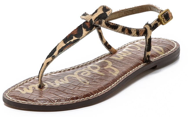 sam edelman gigi sandals leopard