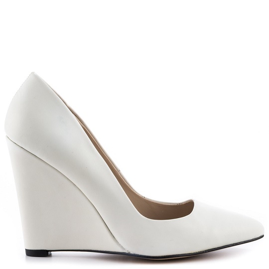 Aldo-Cirrito-White-Wedge-Pumps