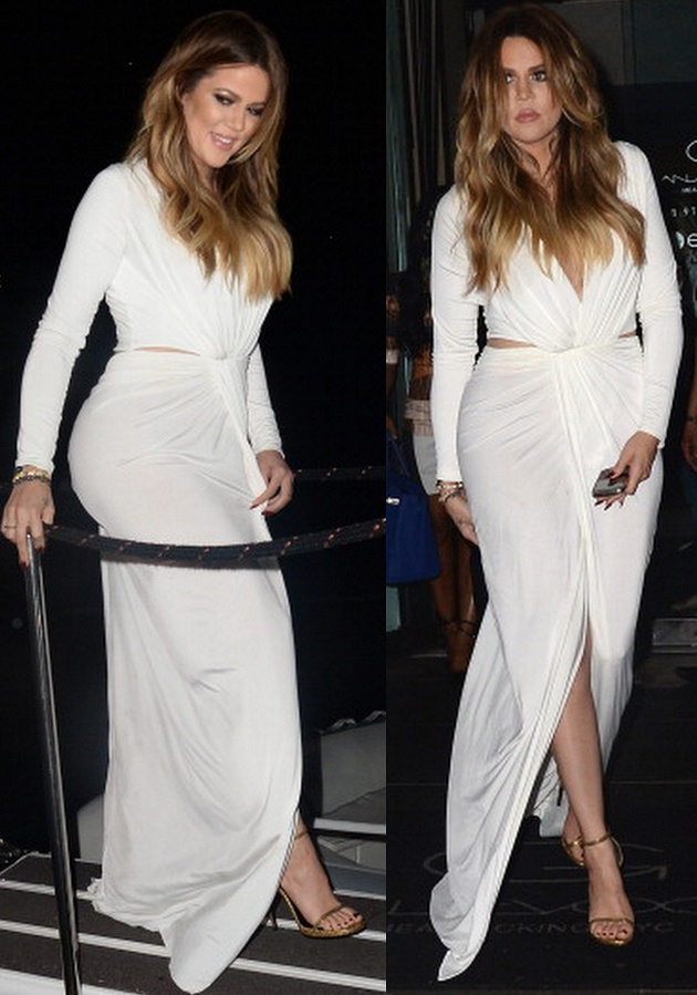 Khloe Kardashian Maxi Dresses