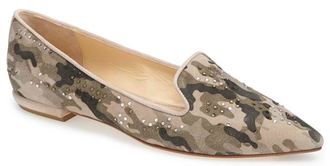 aquatalia marvin k camou pointy flats