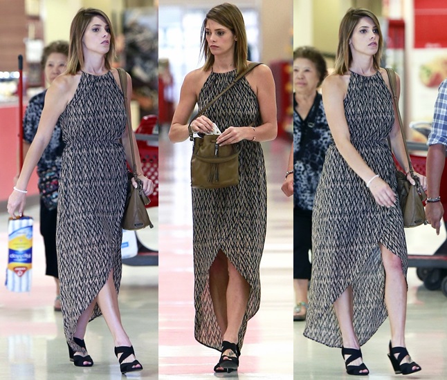 Semi-Exclusive... Ashley Greene Goes Shopping At Target