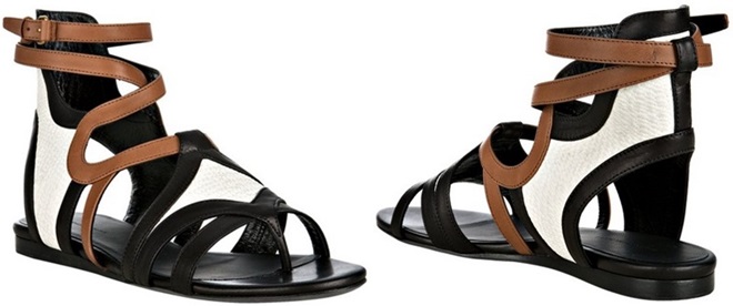 balenciaga ankle wrap sandals 2-horz