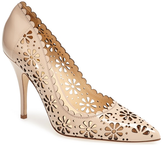 kate spade lana cutout lace pumps