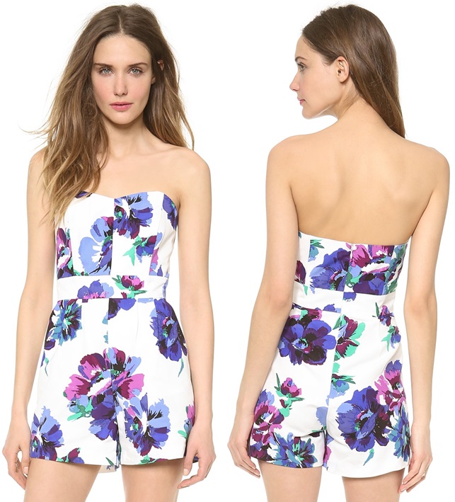 shoshanna kennedy romper-horz