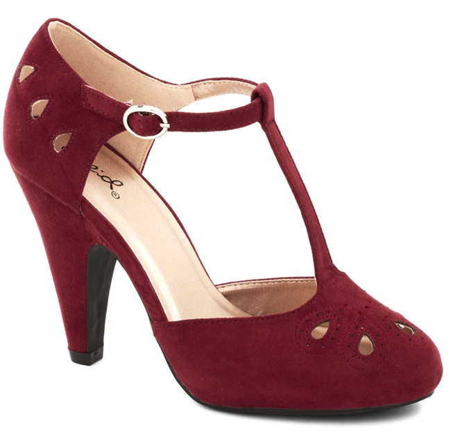 t strap pumps modcloth retro