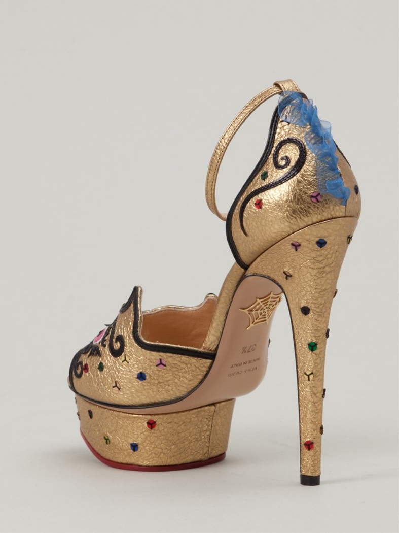 CHARLOTTE OLYMPIA 'Martia' cat sandals 2