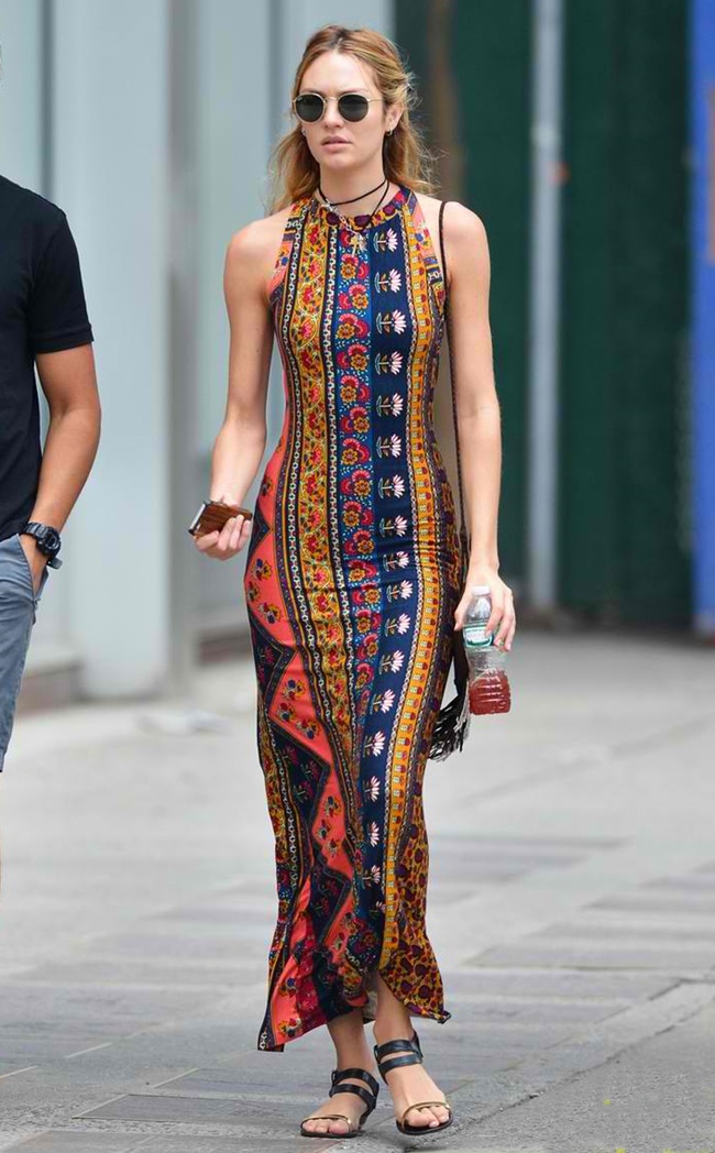 Candace Swanepoel Looks This Fantastic In A Maxi Dress