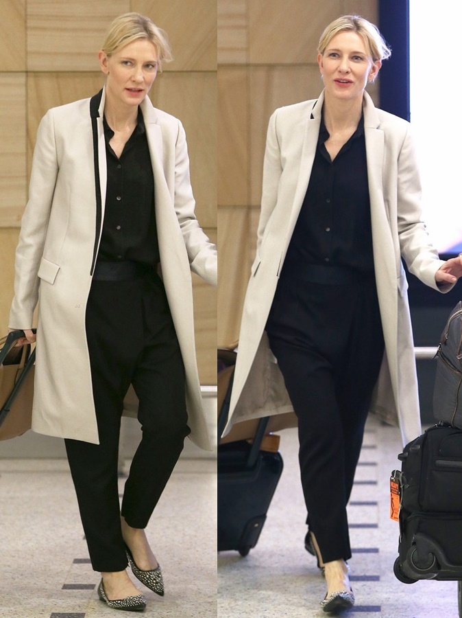 *EXCLUSIVE* Aussie actress Cate Blanchett is finally back down under**USA ONLY**