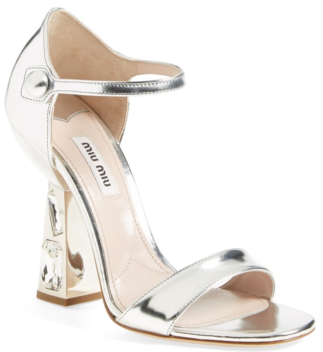 miu miu jeweled heel mary jane sandals 3